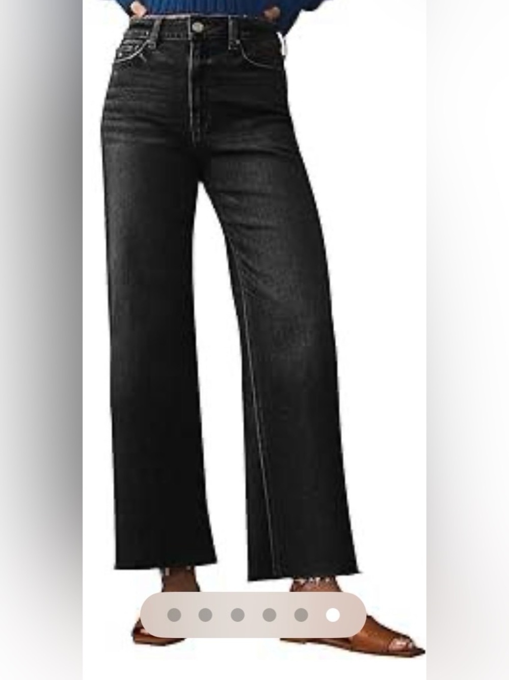 Cropped pants size 4 worn once in like new condition